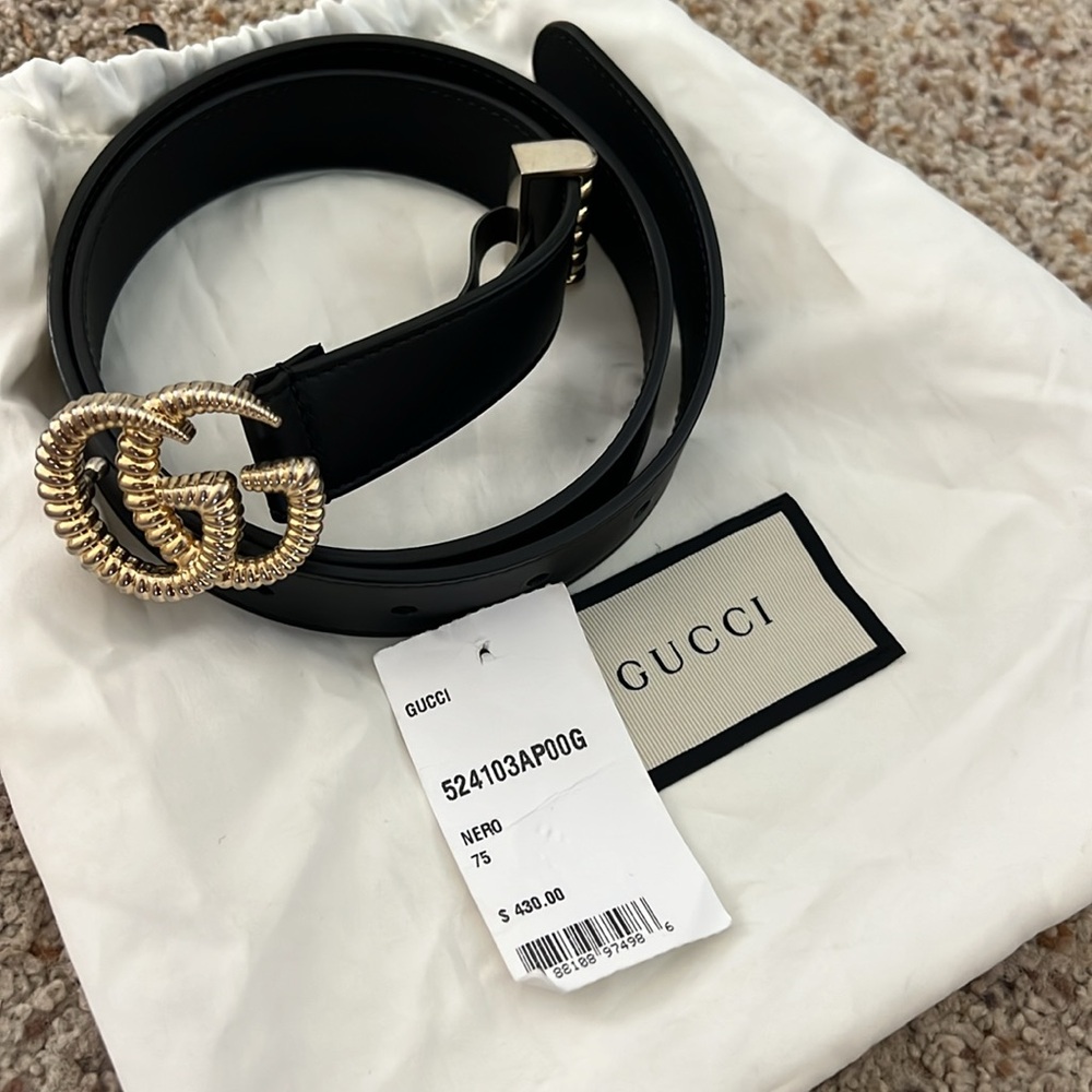 Gucci GG Marmont thin belt